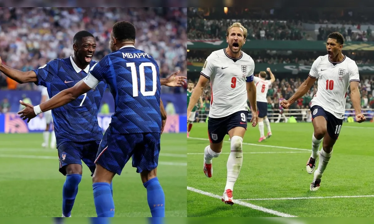 França e Inglaterra duelam pelo terceiro lugar da Copa do Mundo neste sábado